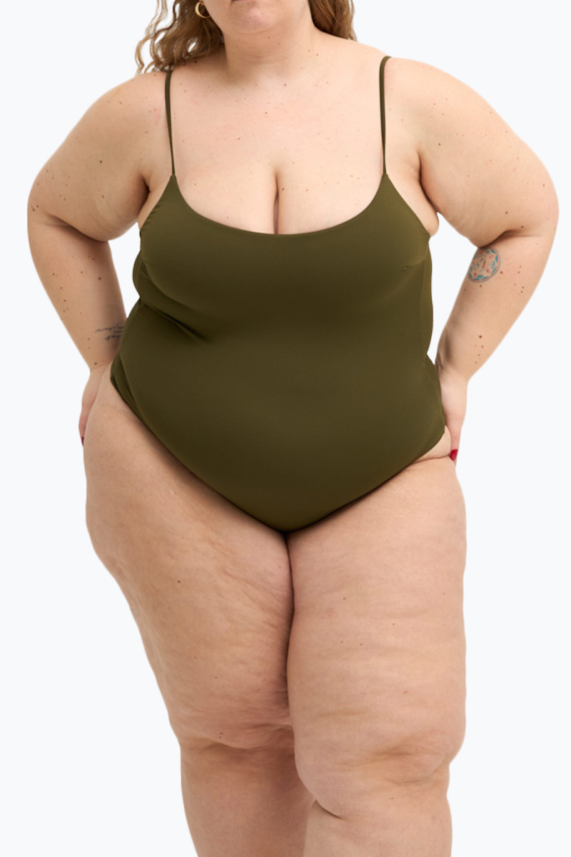 Nil One Piece - Olive-green