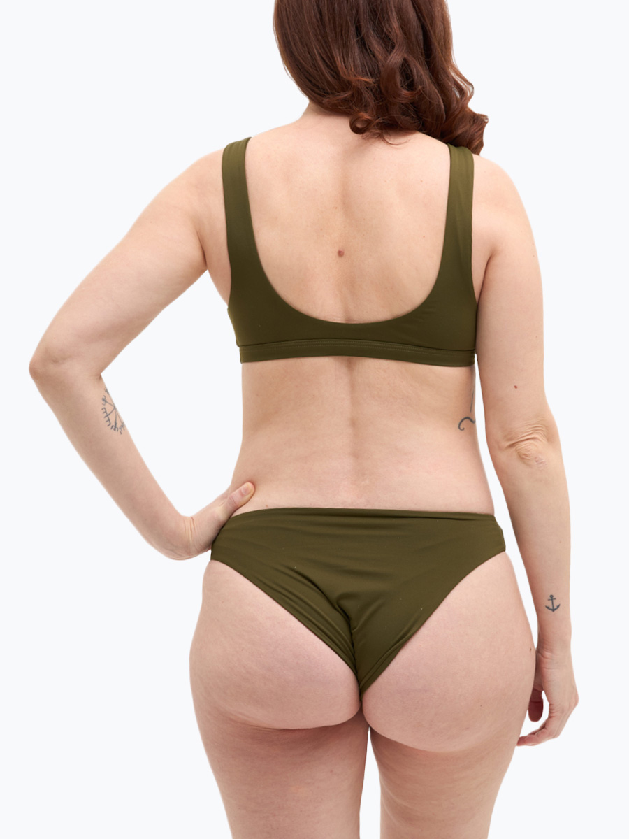 Omnis Bottom - Olive-green