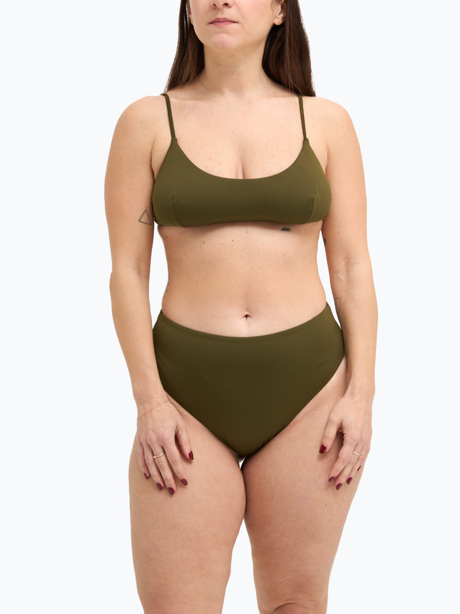 Pars Top - Olive-green